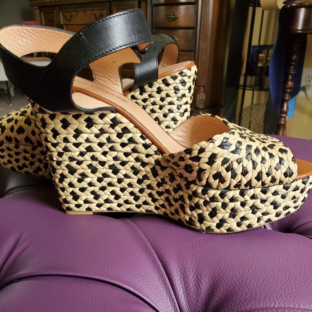Cheetah print Wedge heels